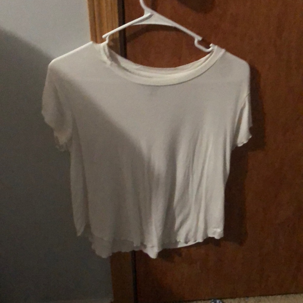 american eagle white shirt